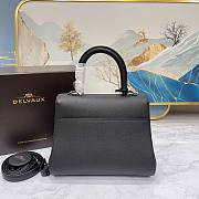 Delvaux Brillant PM Black 24x12x19cm - 3