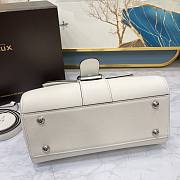 Delvaux Brillant PM White 24x12x19cm - 4