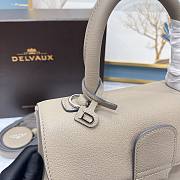 Delvaux Brillant PM Beige 24x12x19cm - 4