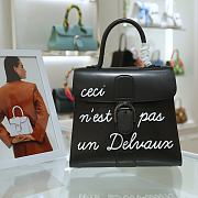 Delvaux L'Humour MM Black White 28x15x26cm - 1