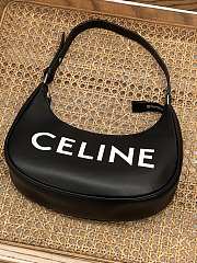 Celine Ava Bag In Smooth Calfskin Black 23x14x7cm - 3