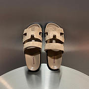 Hermes Chypre Sandals Taupe - 2
