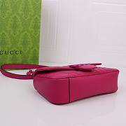 Gucci Mini Marmont Pink Neon 23cm - 6