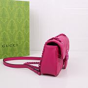 Gucci Mini Marmont Pink Neon 23cm - 5