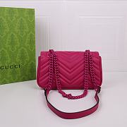 Gucci Mini Marmont Pink Neon 23cm - 3