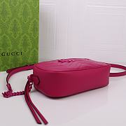 Gucci Small Marmont Pink Neon 24x12x7cm - 4