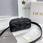 Lady Dior 95.22 Small Bag Full Black 25x10x16cm - 5