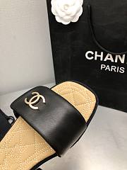 Chanel Black Slide - 5
