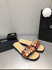 Chanel Mules Wool Tweed  - 3