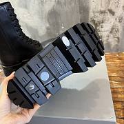 Balenciaga Bulldozer Lace-up Black Boots  - 6