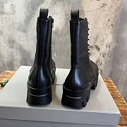 Balenciaga Bulldozer Lace-up Black Boots  - 5