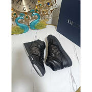 Dior B27 High Top Black Sneaker - 6