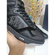 Dior B27 High Top Black Sneaker - 3