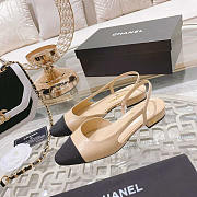 Chanel Slingback Beige Sandal - 2
