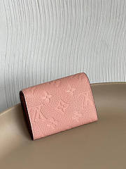 Louis Vuitton LV Rosalie Coin Purse Rose Pink 11 x 8 x 2.5 cm - 2