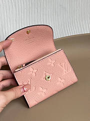 Louis Vuitton LV Rosalie Coin Purse Rose Pink 11 x 8 x 2.5 cm - 3