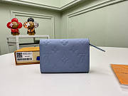 Louis Vuitton LV Rosalie Coin Purse Blue 11 x 8 x 2.5 cm - 5