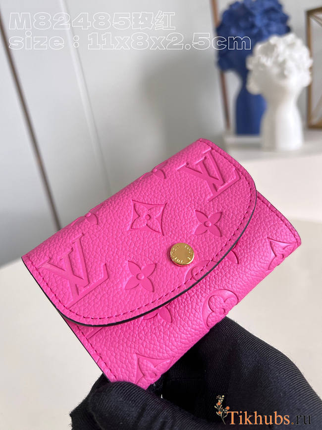 Louis Vuitton LV Rosalie Coin Purse Pink 11 x 8 x 2.5 cm - 1