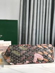 Goyard Saint Louis PM Bag Lettres Camouflage Black Pink 34x15x28cm - 5