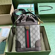 Gucci Ophidia GG Bucket Bag 18x16x5cm - 1