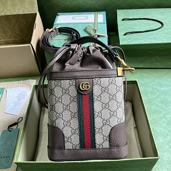 Gucci Ophidia GG Bucket Bag 18x16x5cm