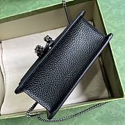 Gucci Dionysus Mini Top Handle Bag Black 18x12x6cm - 3