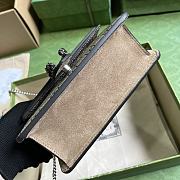 Gucci Dionysus Mini Top Handle Bag Beige 18x12x6cm - 5