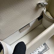 Gucci Dionysus Mini Top Handle Bag Beige White 18x12x6cm - 3