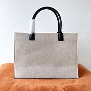 Versace La Medusa Canvas Large Tote Bag Beige 40x16x29cm - 3