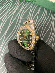 Rolex Datejust 31 Watch Oyster 31mm Gold Diamond - 3