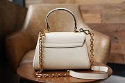 Gucci Horsebit 1955 Top Handle White 22x16x10.5cm - 6