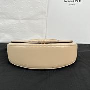 Celine Besace Cuir Triomphe Smooth Nude 23x13x6cm - 5