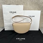 Celine Besace Cuir Triomphe Smooth Nude 23x13x6cm - 2