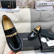 Chanel Moccasins Patent Calfskin Black - 2