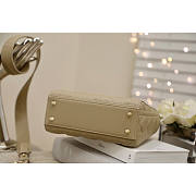 Dior Small Lady Bag Beige 20cm - 5