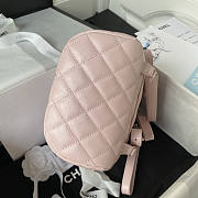 Chanel Backpack Light Pink Caviar Gold 23x18x10cm - 4