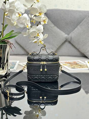 Dior Small Diortravel Vanity Case Black 18.5 x 13 x 10.5 cm