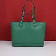 Gucci Ophidia Medium Tote Bag Green 38.5x28.5x15cm - 2