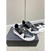 Chanel Sneakers Lambskin & Suede Calfskin White & Black - 1