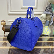 Louis Vuitton LV Keepall Bandoulière 50 Blue 50 x 29 x 23 cm - 3