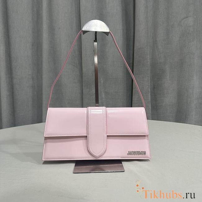 Jacquemus Le Bambino Long Le Chouchou Pink 28 x 13.5 cm - 1