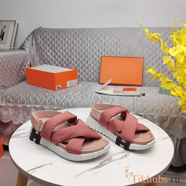 Hermes Electric Sandals Pink - 1