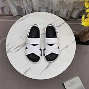 Hermes Electric Sandals White - 5