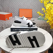 Hermes Electric Sandals White - 3