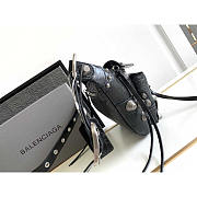 Balenciaga Le Cagole Leather Belt Bag Black 33x16x18cm - 4