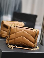 YSL Mini Puffer Brown 23x15.5x8.5cm - 4