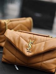 YSL Mini Puffer Brown 23x15.5x8.5cm - 2