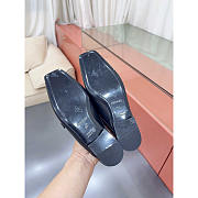 Hermes Groupie Mules Black - 3