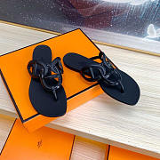 Hermes Egerie Sandals Black - 2