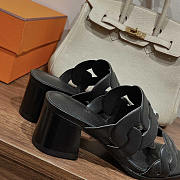 Hermes Gaby 60 Sandals Black 6cm - 4